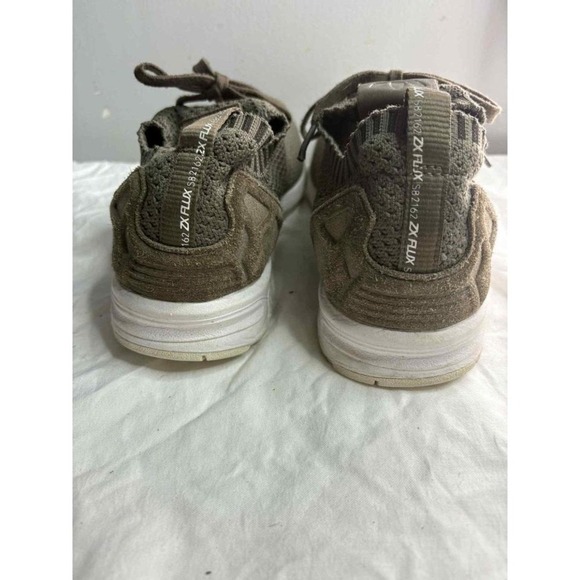 Adidas ZX Flux Torsion Sneaker Shoes Men's Size 12 Green Knit Casual Run Active - Picture 3 of 6